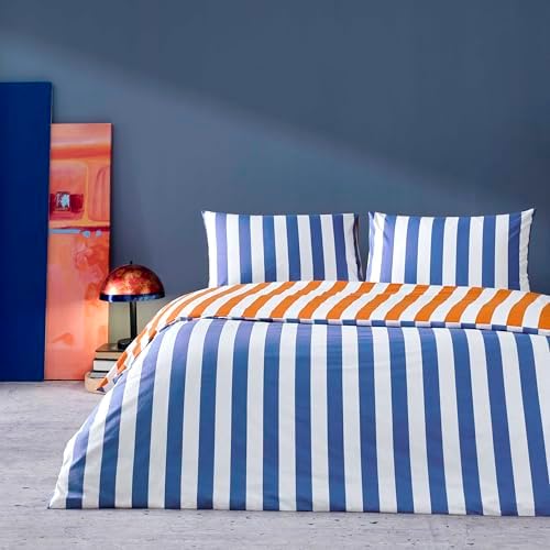 Standart Pamuk Nevresim Takımı, Turuncu, Çift Kişilik