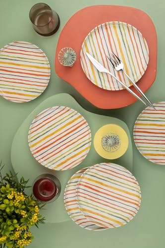 Porselen 6 Kişilik 19 Cm Pasta Takımı Barcod