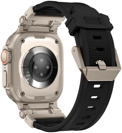 45mm 44mm 42mm 49mm Uyumlu Kordon Hiron Premium Metal Aparatlı Kopma Karşıtı Kordon Spor Rahatsız Etmeyen Ultra 2/1 9 8 SE 7 6 5 4 3 2 1 Serisi Uyumlu Kordon