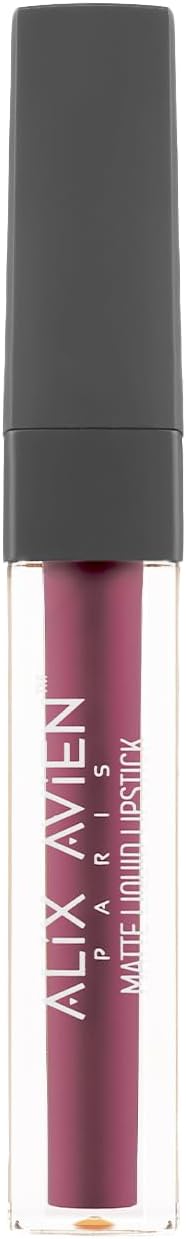 ALIX AVIEN Uzun Süre Kalıcı Kadifemsi Kuruma Yapmayan Mat Likit Ruj - Matte Liquid Lipstick 518 Burgundy
