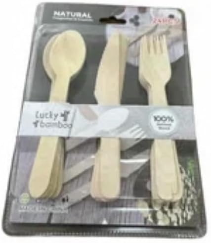 BAMBU 24 PARÇA ÇATAL KAŞIK BIÇAK SETİ