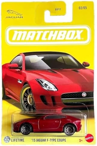 Matchbox Temalı Arabalar - 15 JAGUAR F-TYPE COUPE JCG52