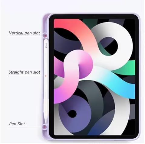 iPad Pro ile uyumlu 12.9 (4.Nesil) Kılıf Lüks Kadife İç Kaplamalı iPad Pro 12.9 4.Nesil Deri, Mıknatıslı V- Stand Tablet Arka Kapak (Haki, iPad Pro 12.9 4.Nesil (2020)