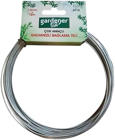 3115 Galvanizli Çok Amaçlı Bağlama Teli - 1,5Mm X 12M