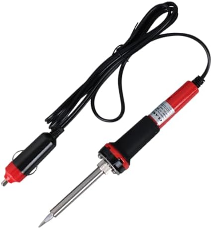 , Çakmaklık ile Çalışan Taşınabilir Havya, Elektrikli Havya, DC 12V 40W Havya Çakmak Fişi ile, Taşınabilir, Araba Çalışmasına Uygundur