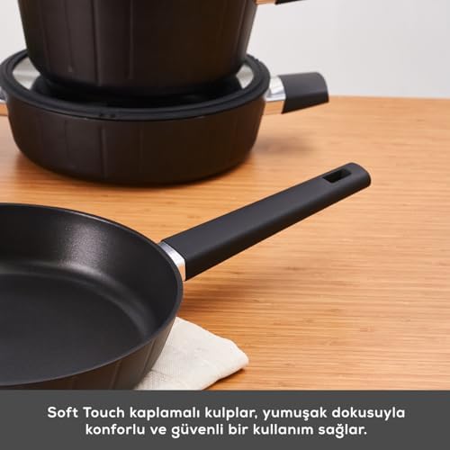 Biodiamond Regnum İndüksiyon Tabanlı 7 Parça Tencere Seti