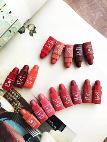 Golden Rose Matte Lipstick (Mini) No:Mix 1 - Ruj