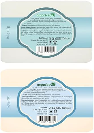 2'li Set Doğal Keçi Sütü Sabunu ve Eşek Sütü Sabunu