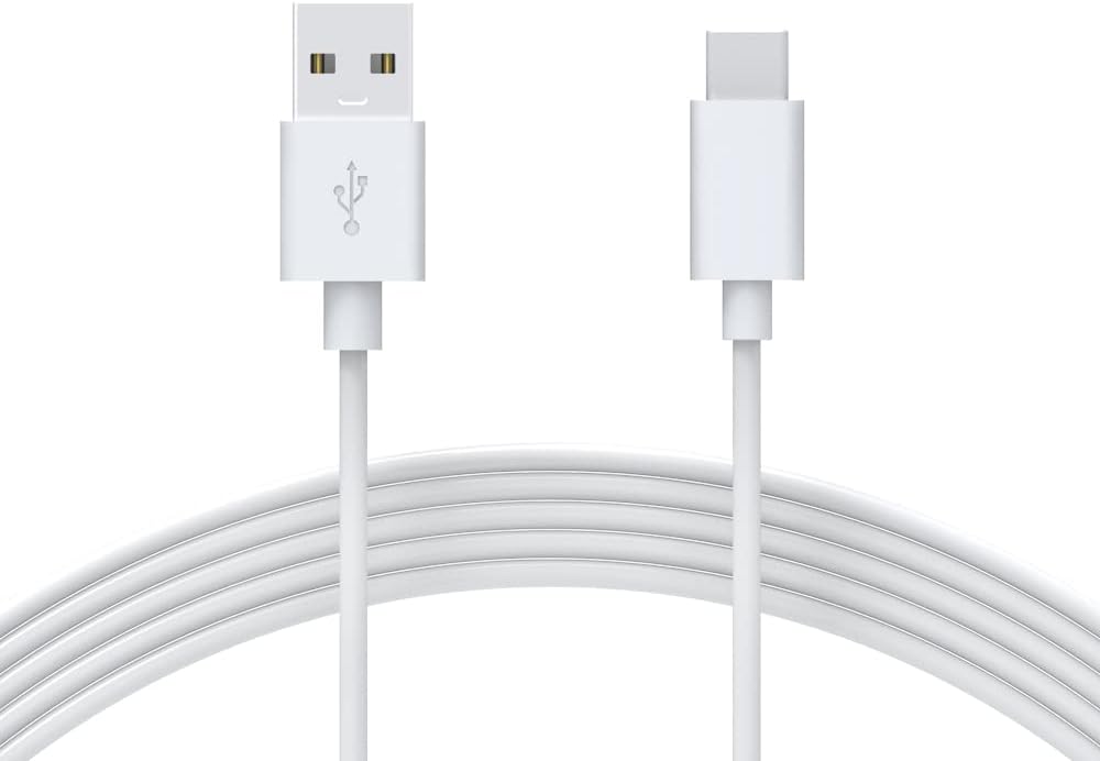 USB Type-C 3A Hızlı Şarj ve Data Kablosu Beyaz 1 Metre