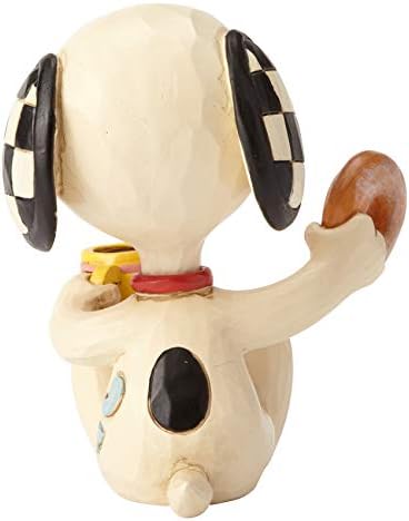 6001297 Jim Shore Peanuts Snoopy Donuts and Coffee Minyatür Heykelcik, 7,5 cm, Çok Renkli