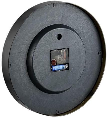 30 CM AKAR SANİYE SESSİZ MEKANİZMA DUVAR SAATİ