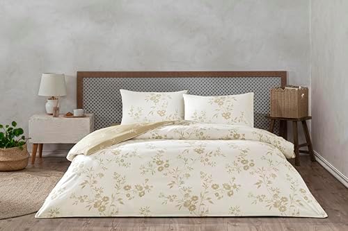 Vellise Çift Kişilik Nevresim Takımı Beyaz