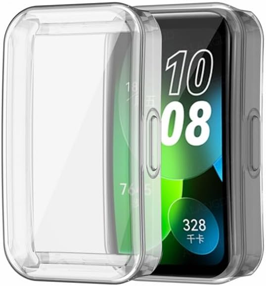 Band 8 ile Uyumlu Şeffaf Tam Kapatan Çerceve PC Kasa Koruma Band 8 Uyumlu Gard Çerçeve Şeffaf