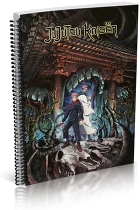 Gerekli Şeyler Jujutsu Kaisen Çizgili Defter