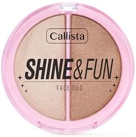 Shine & Fun Face Duo 100 Sparkle Crew Allık & Aydınlatıcı Paleti