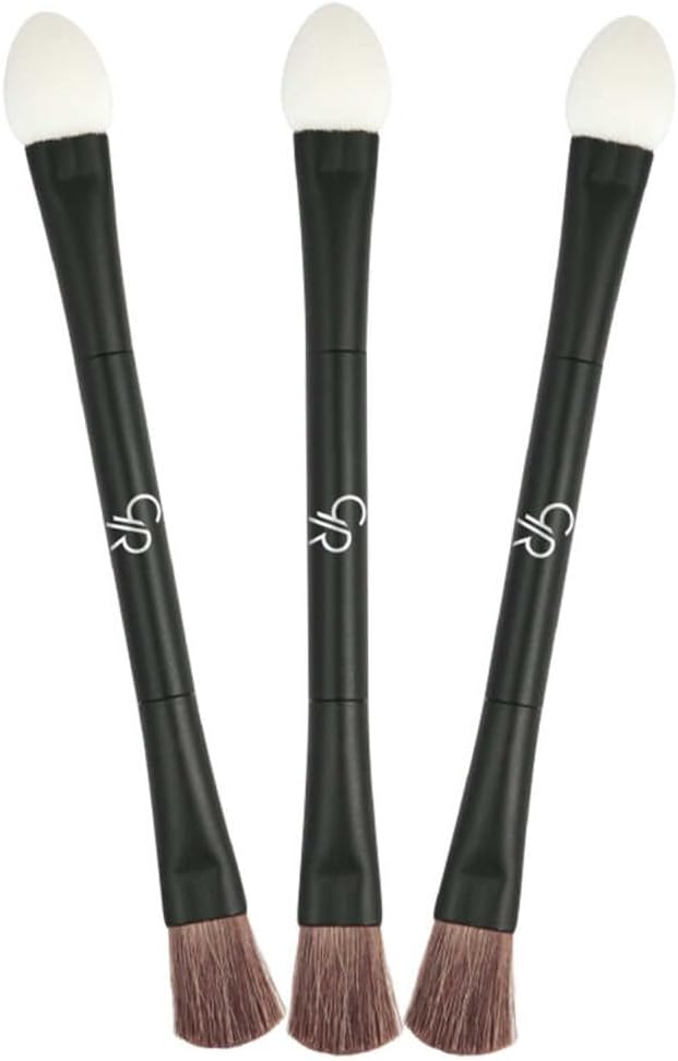 Golden Rose Doubleended Eyeshadow Brush (Yirenxiu) - Makyaj Fırçası