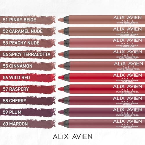 Suya Dayanıklı Uzun Süre Kalıcı Yumuşak Dudak Kalemi - Staying Power Lip Pencil 54 Spicy Terracotta