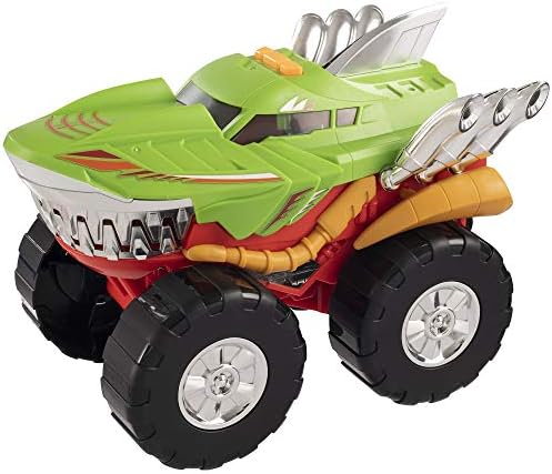 Teamsterz Sun-Hti-Tmz-Motorize Köpek Balığı Araba M.Moverz Robo 24 Cm, Ses/Işık 2R