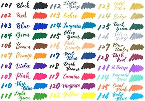 Brush Sing Pen Çift Taraflı Fırça Uçlu Kalem