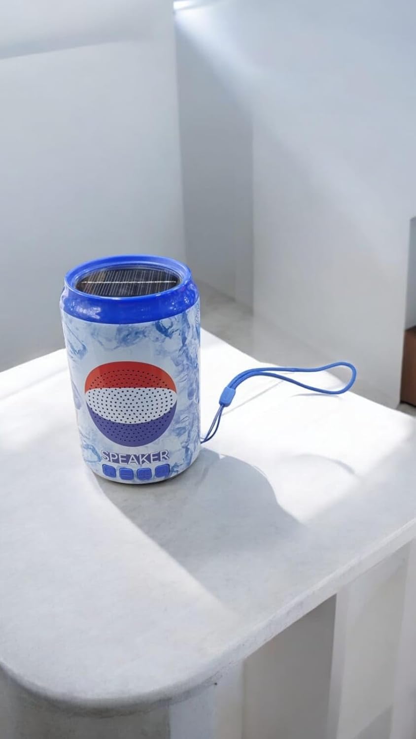 GÜNEŞ ENERJİSİ İLE DE DOLABİLEN RADYOLU FLASH BELLEK VE HAFIZA KART DESTEKLİ SÜPER GÜÇLÜ EL FENERLİ BLUETOOTH SPEAKER ŞARJ EDİLEBİLİR HOPARLÖR BASS SES ÇOK İYİ (MAVİ)