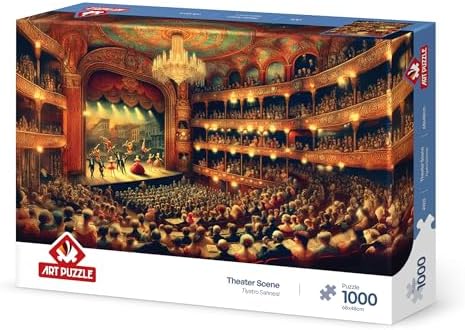 Tiyatro Sahnesi 1000 Parça Puzzle