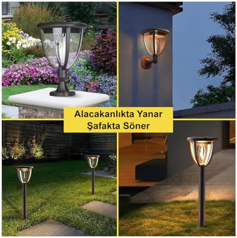 Güneş Enerjili LED Aydınlatma 2 Adet/GT-SL21