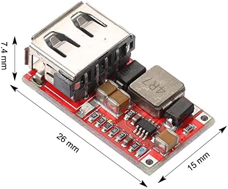 6-24V to 5V 2A USB Voltaj Düşürücü HW384 Mini Usb Çıkış Şarj Taşınabilir Güç Kaynağı Araba Mobil DC DC Çevirici Power Modül
