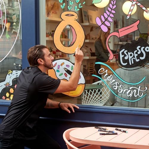 Akrilik markör, Fırça uç, Sarı