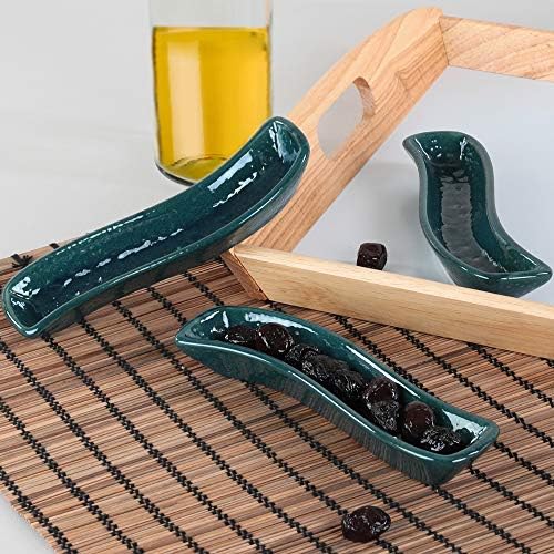 Yeşil İvory Zeytinlik 3 Adet 18 Cm