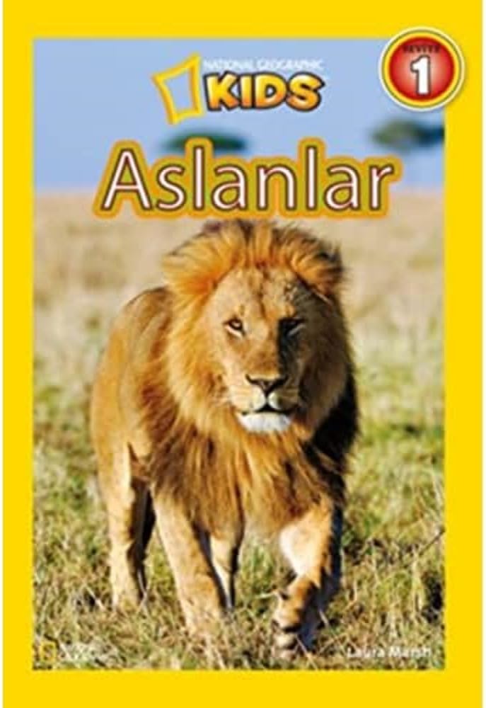 Aslanlar Seviye 1: National Geographic Kids (Kapak Değişebilir)
