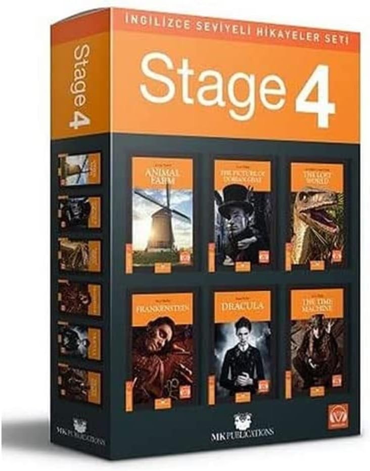 İngilizce Hikaye Seti Stage 4 (6 Kitap Takım)