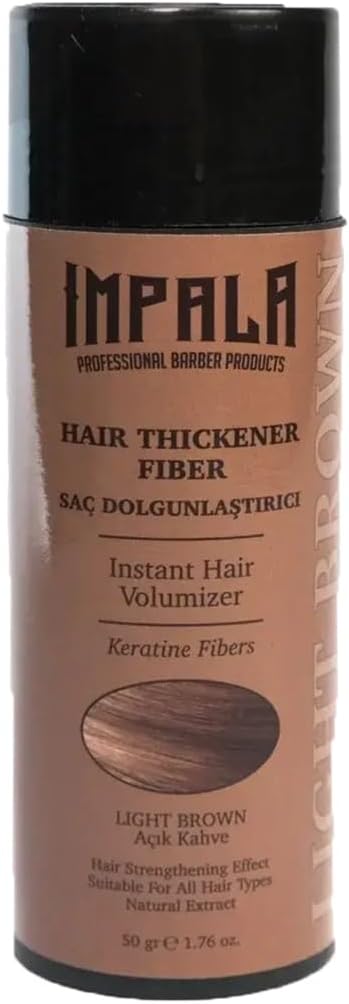 Saç Dolgunlaştırıcı Toz Açık Kahve 50 gr