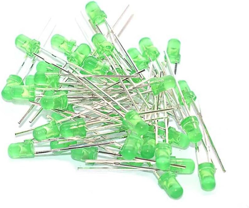 5 mm Yeşil Led - 10 Adet