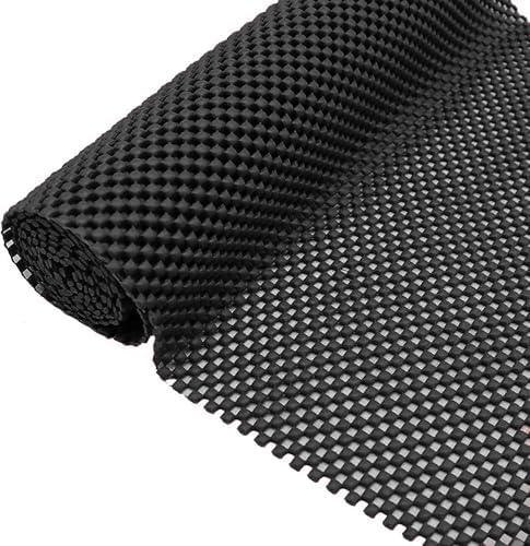 Kaydırmaz Halı Matları, Lateks, Farklı Renkler, 45x90 cm (Siyah)