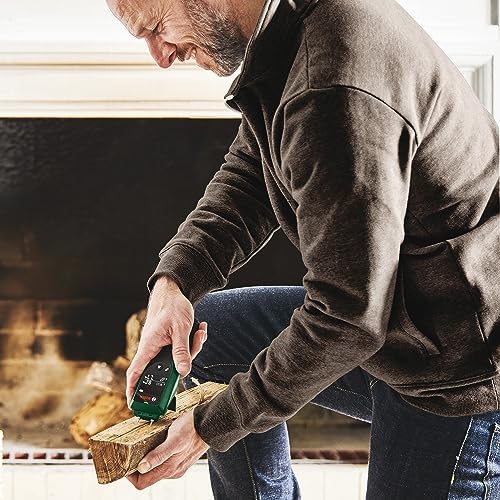 & UniversalHumid Ahşap Nem Ölçer (Tüm Ahşap Grupları için Geniş Ölçüm Aralığı, Ahşap Tipi Ön Seçimi, Geri Dönüştürülmüş Karton Kutu)