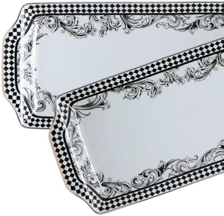 Art MARGERY BONE Desenli Baton Tabak 36 CM