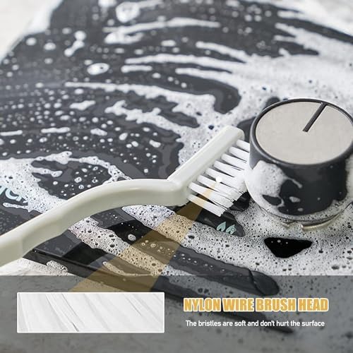 3lü Tel Fırça Aspiratör,Ocak,Banyo,Musluk,Duşakabin,Lavabo,Fırın İçin Temizlik Fırça Seti Derz Araları,Yağ Ve Pas Temizliği