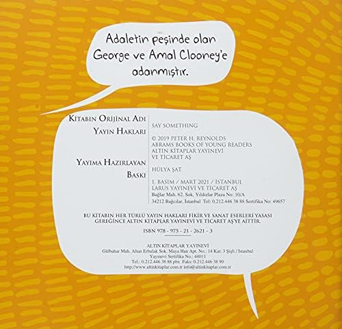 Bir Şey Söyle!: Say Something