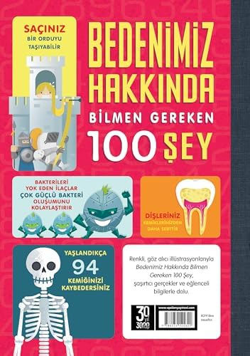 Bedenimiz Hakkında Bilmen Gereken 100 Şey