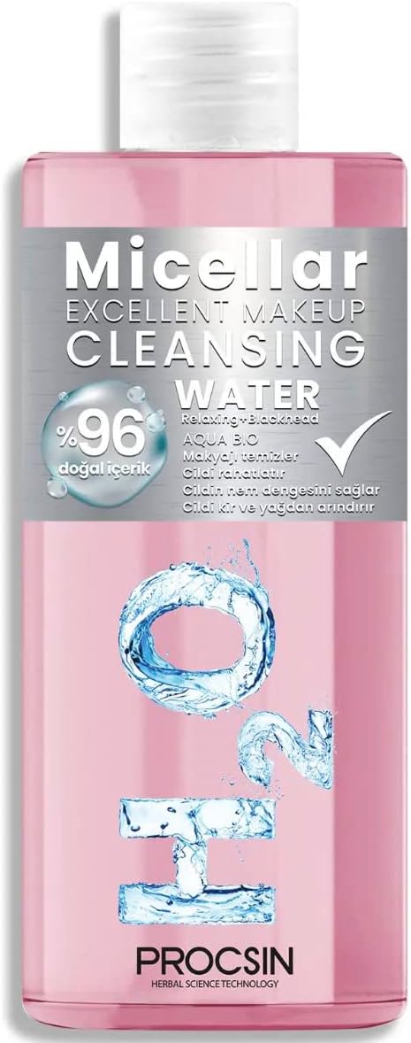 Procsin Aqua Bio H2O Yüz Ve Makyaj Temizleyici Micellar Cleansing Water 200 Ml