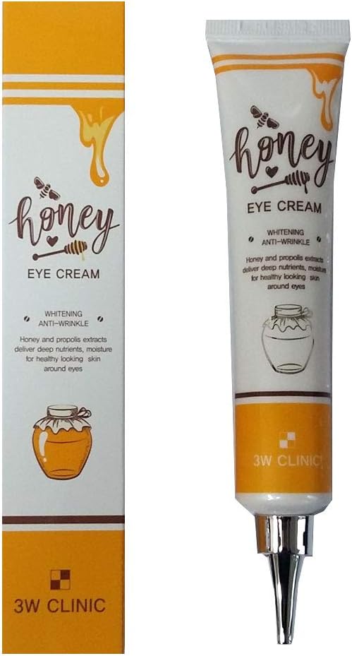 3W Clinic Bal Ve Propolis İle Besleyici, Nemlendirici Göz Kremi 3W Clinic Honey Eye Cream