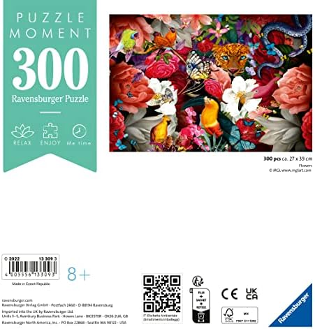 133093 300 Parçalı Puzzle Çiçekler