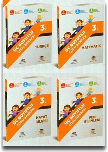 3. Sınıf Tüm Dersler Üç Boyutlu Soru Bankası Seti