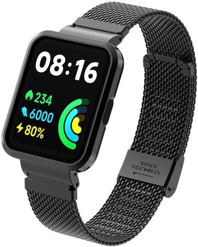 İle Uyumlu 2 Lite KRD-66 Metal Kordon Siyah