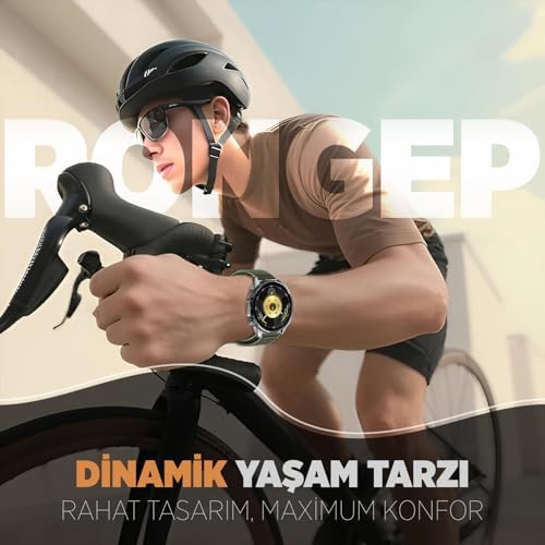 ile Uyumlu Mountain Loop 22mm Kordon GT6/GT6 Pro/GT5/GT5 Pro/GT4/GT3/GT3 Pro/GT2/GT2 Pro 46mm için Terleme Karşıtı GT6 Kordon Metalik Bağlantılı 1.Sınıf Dokuma Kumaş GT6 Kayış