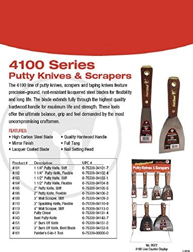 Red Devil 4101 1,25 inç Sert Macun Bıçağı