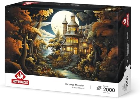 Rokoko Mimarisi 2000 Parça Puzzle