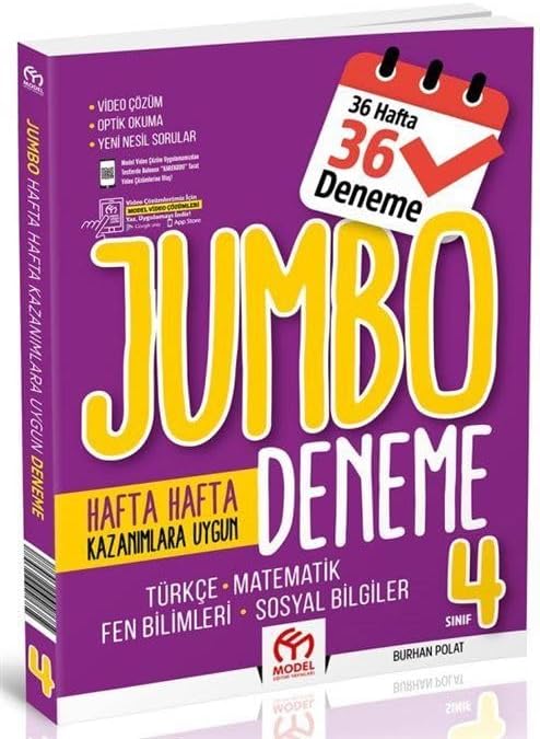 4.Sınıf Jumbo Tüm Dersler Deneme