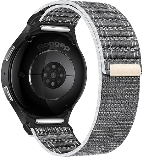 Yeni Nesil Bağlantı Loop 20mm Kordon ile Uyumlu Galaxy 7/6/5/4 Serisi için Galaxy 7 Kordon (40mm/44mm) 6/4 (47/43/42mm) 5 Pro Uyumlu