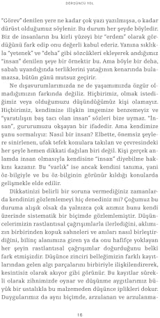 Dördüncü Yol: Varlık Arayışında Bilincin Dördüncü Yolu